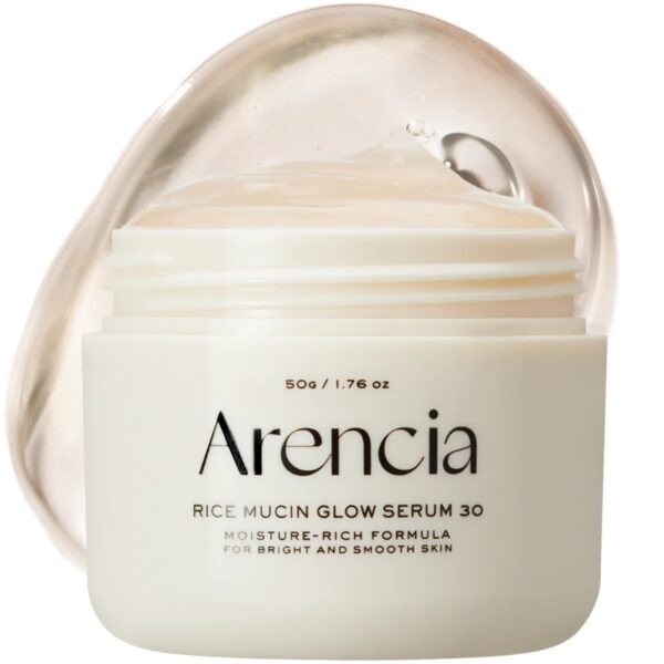 سرم پوست شیشه ای برنج و حلزون آرنسیا-Arencia - Rice Musin Glow Serum 30