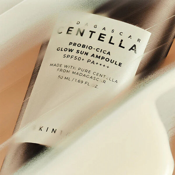 ضد افتاب پروبیو سیکا درخشان کننده اسکین 1004-skin 1004 probio-cica glow sun ampoule