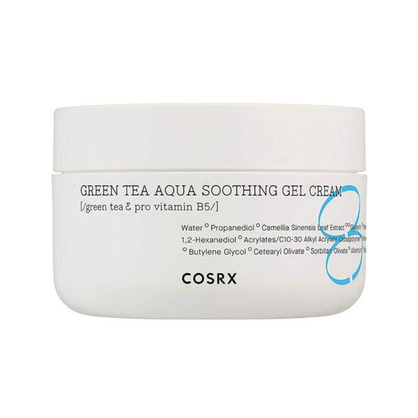 ژل کرم چای سبز مرطوب کننده کوزارکس-COSRX Green Tea Aqua Soothing Gel Cream