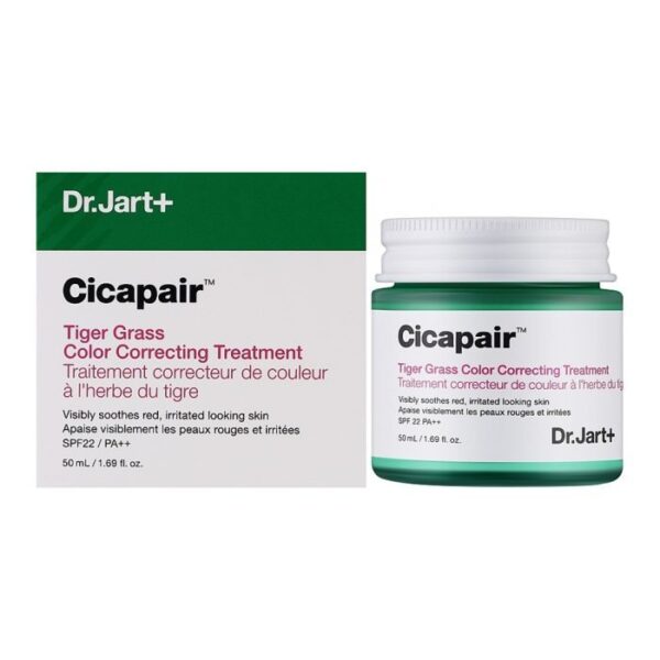 کرم اصلاح و درمان رنگ پوست دکتر جارت Dr. Jart+ Cicapair Tiger Grass