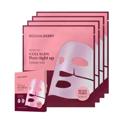 ماسک کلاژن و PDRN کوچک کننده منافذ اکوال بری EQQUALBERRY Collagen Pore Tight Up Mask