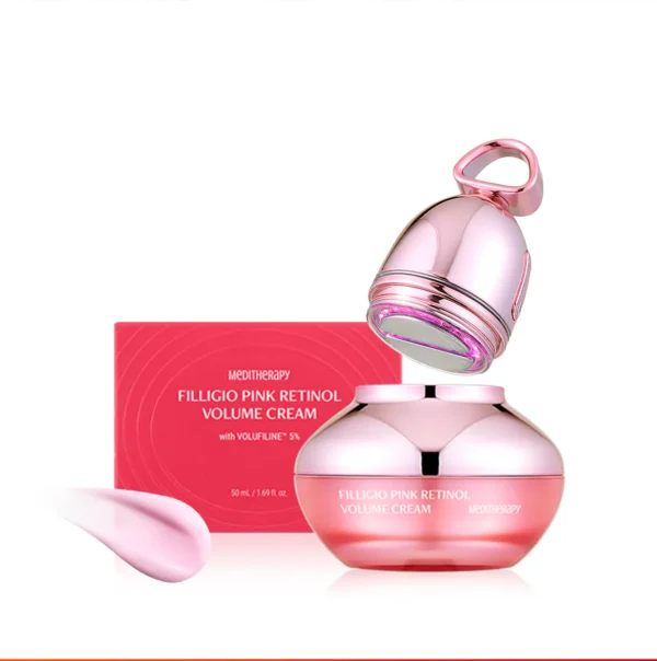ست کرم و دستگاه هایفو رتینول مدی تراپی Meditherapy Filligio Pink Retinol Volume Cream & EMS Device Set
