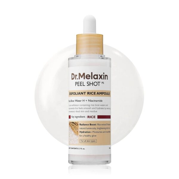 پیلینگ شات برنج دکتر ملاکسین-DR.MELAXIN Peel Shot Glow White Rice Ampoule