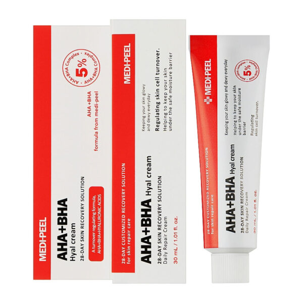 کرم لایه بردار 28 روز مدی پیل MEDIPEEL AHA BHA 28 Days Hyal Cream
