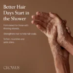 اسکراب اسکالپ کف سر نمک دریا گروس GROWUS Sea Salt Therapy Scalp Scaler