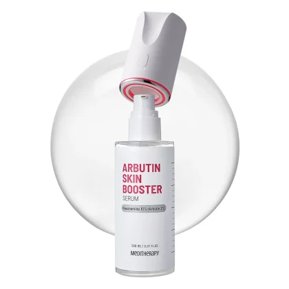 ست دستگاه و سرم ضدلک آربوتین بوستر مدی تراپی MEDEITHERAPY Arbutin Skin Booster