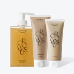 ست پاکسازی و کنترل چربی مو و کف سر نمک دریا گروس GROWUS Deep Purifying Set