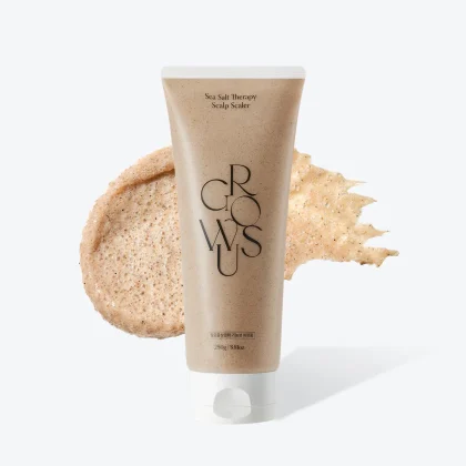 اسکراب اسکالپ کف سر نمک دریا گروس GROWUS  Sea Salt Therapy Scalp Scaler