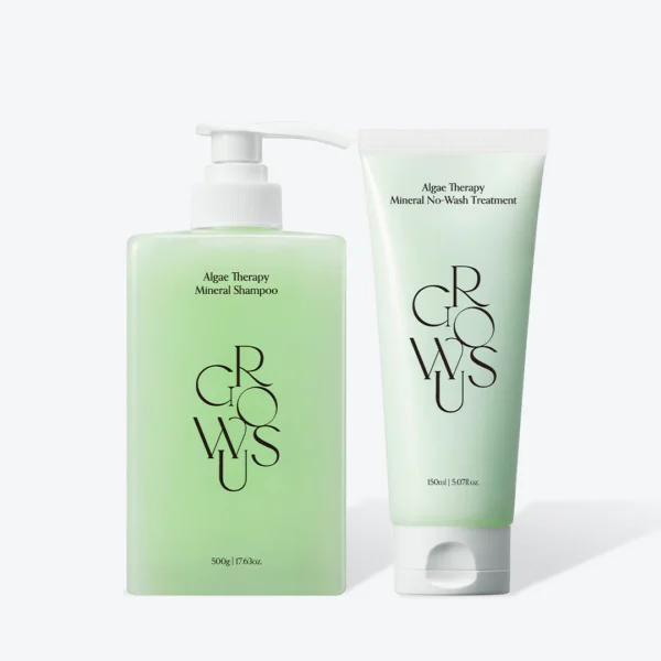 ست آبرسان و تقویت کننده مو جلبک گروس-GROWUS Algae Therapy Slow-Aging Duo