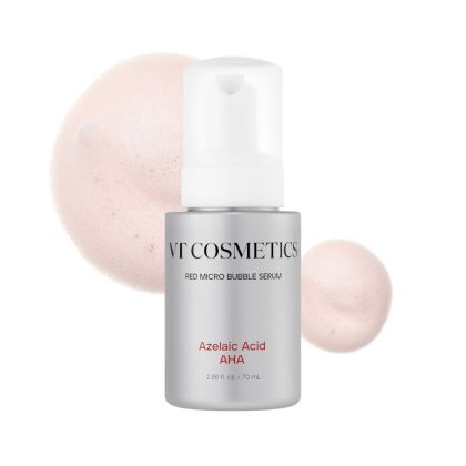 سرم میکرو بابل آزلایک اسید و AHA وی تی-VT AZ AHA Red Micro Bubble Serum