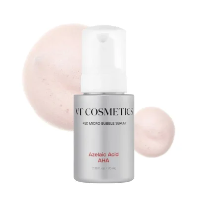 سرم میکرو بابل آزلایک اسید و AHA وی تی-VT AZ AHA Red Micro Bubble Serum