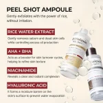 ست پیلینگ شات صورت و بدن دکتر ملاکسین Dr.Melaxin peel shot care set - تصویر 8