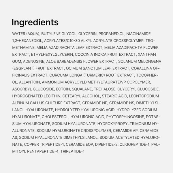 کرم ژلی هیالورانیک و سرامید مدی کیوب medicube Hyaluronic Acid Moisturizing Jelly Cream - Image 3