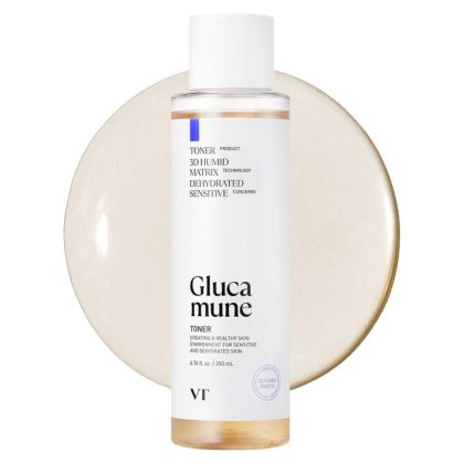 تونر گلوکامون آبرسان قارچ برفی وی تی VT COSMETICS Glucamune Facial Toner