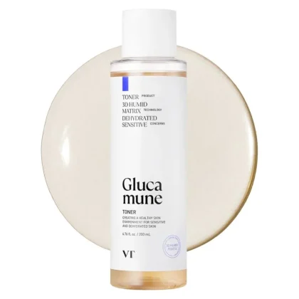 تونر گلوکامون آبرسان قارچ برفی وی تی VT COSMETICS Glucamune Facial Toner