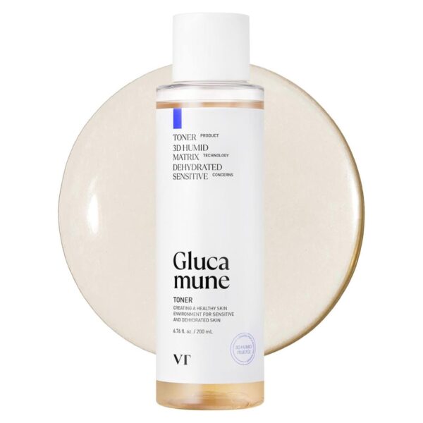 تونر گلوکامون آبرسان قارچ برفی وی تی VT COSMETICS Glucamune Facial Toner