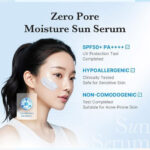ضدافتاب کنترل منافذ و آبرسان مدی کیوب medicube zero pore moisture sun serum
