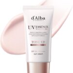 ضدافتاب روشن کننده ترافل سفید د البا d'alba Piedmont Italian White Truffle Waterfull Tone-up Sunscreen