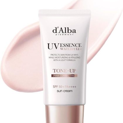 ضدافتاب روشن کننده ترافل سفید د البا d'alba Piedmont Italian White Truffle Waterfull Tone-up Sunscreen