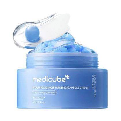 کرم کپسولی هیالورانیک آبرسان 120 ساعت مدی کیوب-medicube Hyaluronic Acid Capsule Cream