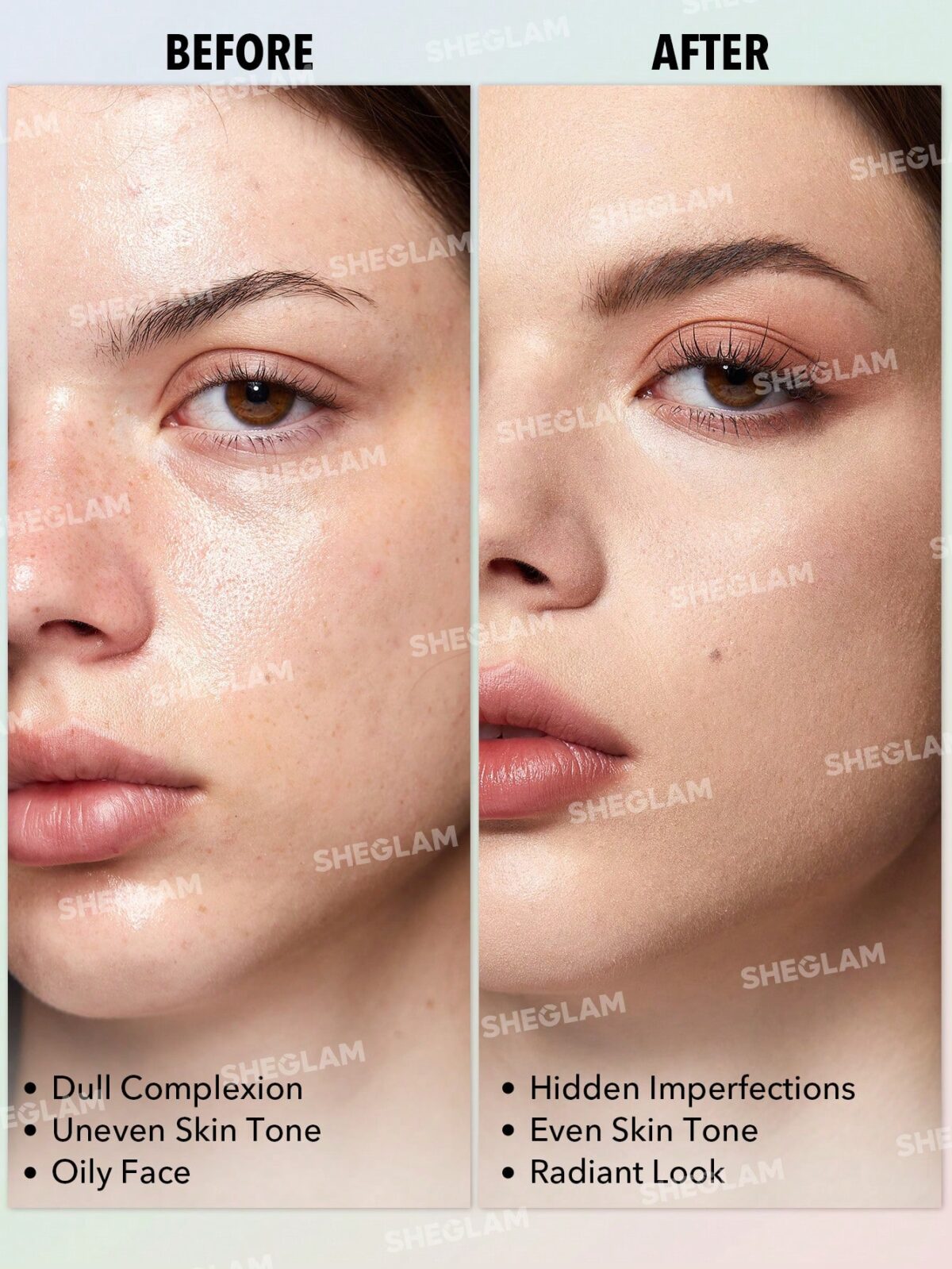 پودر فیکس 3 رنگ شیگلم- SHEGLAM Radiance Ring 3-In-1 Correcting Setting Powder