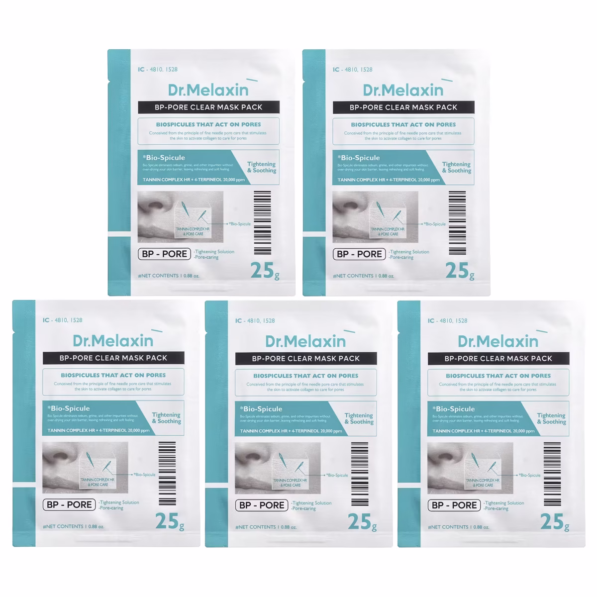 پک ماسک رفع منافذ و سفت کننده پوست دکتر ملاکسین Dr.Melaxin BP Pore Clear Mask - Image 3