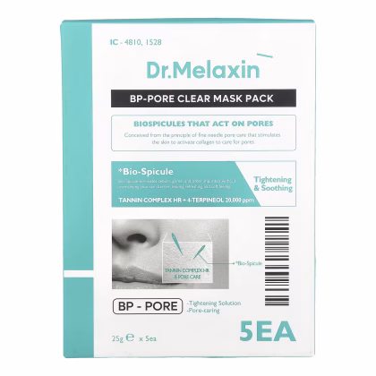 پک ماسک رفع منافذ و سفت کننده پوست دکتر ملاکسین Dr.Melaxin BP Pore Clear Mask