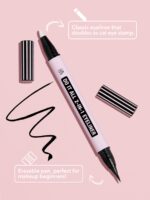 خط چشم 2 طرفه پاک کن دار شیگلم SHEGLAM Do It All 2-In-1 Eyeliner - تصویر 5