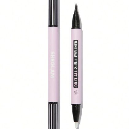 خط چشم 2 طرفه پاک کن دار شیگلم SHEGLAM Do It All 2-In-1 Eyeliner