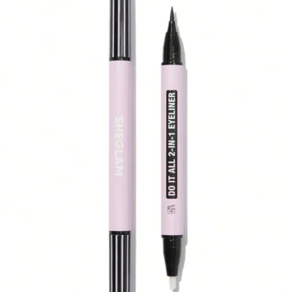 خط چشم 2 طرفه پاک کن دار شیگلم SHEGLAM Do It All 2-In-1 Eyeliner