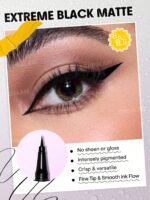 خط چشم ضدآب مات مشکی شیگلم SHEGLAM Oh So Rich Matte Eyeliner - تصویر 3
