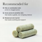 شوینده چای سبز و سالسیلیک اسید برنج آرنسیا ARENCIA SA Green+Tea LHA Deep Pore Rice Cake Cleanser - Image 3