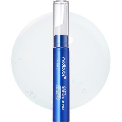 شات 7500 کنترل منافذ و ضدجوش مدی کیوب MEDICUBE one day exosome shot pore 7500