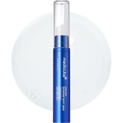 شات 7500 کنترل منافذ و ضدجوش مدی کیوب MEDICUBE one day exosome shot pore 7500