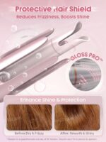 دستگاه کرلی صورتی شیگلم SHEGLAM Cupid's Charm One Touch Instant Curler - تصویر 5