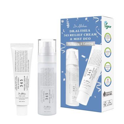 ست کرم و میست 345 آبرسان و ضدجوش دکتر التیا Dr.Althea 345 Relief Cream & Mist Duo