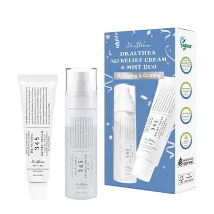 ست کرم و میست 345 آبرسان و ضدجوش دکتر التیا Dr.Althea 345 Relief Cream & Mist Duo