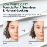 ضداقتاب مرطوب کننده و تسکین دهنده آنوا Anua Heartleaf Silky Moisture Mild Sunscreen - Image 5