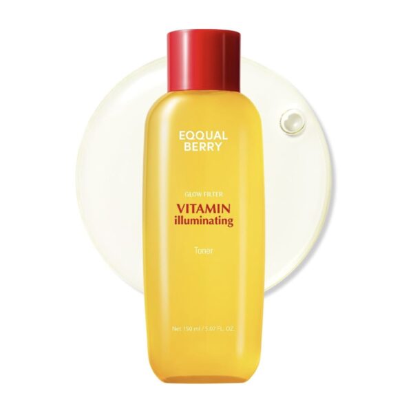 تونر ویتامین سی روشن کننده و ضدلک اکوال بری EQQUALBERRY Vitamin Illuminating Toner
