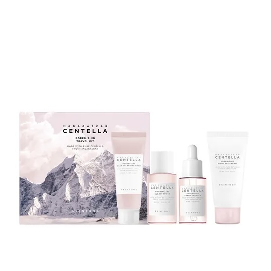 کیت مسافرتی روتین رفع منافذ اسیکن 1004 SKIN1004 Centella Poremizing Travel Kit
