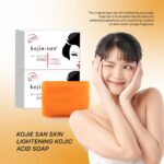 صابون ضدلک و روشن کننده کوجیک اسید صورت و بدن کوجی سان Kojie San Skin Lightening Kojic Acid Soap - Image 4