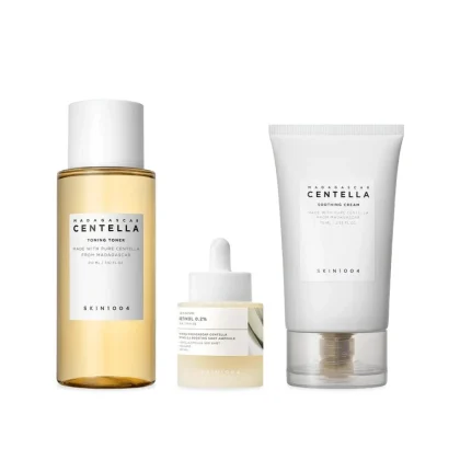 ست درخشان کننده و جوانساز پوست سنتلا اسکین 1004 SKIN1004 Centella Retinol Glow Routine Set