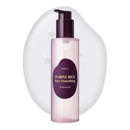 شوینده روغنی کنترل منافذ برنج اکوال بری EQQUALBERRY PURPLE RICE POR CLEANSING OIL