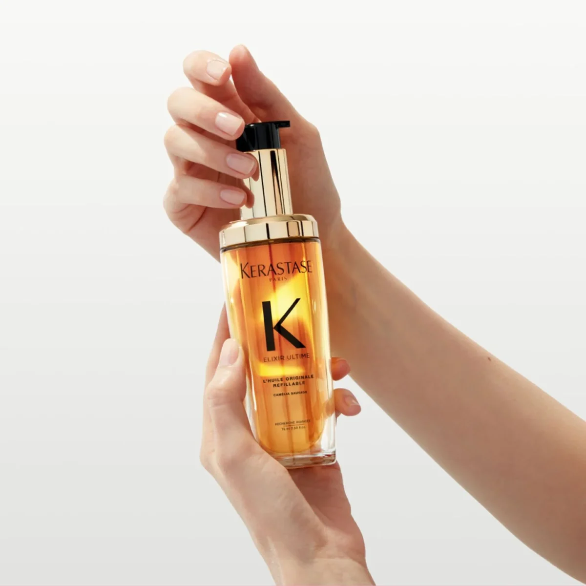 روغن مو درخشان تقویت و نرم کننده کراستاس KERASTASE ELIXIR ULTIME OIL REFILLABLE - Image 11