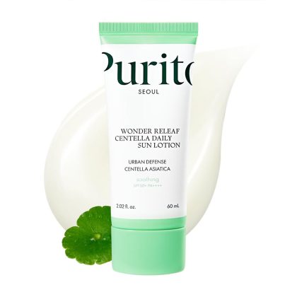 ضدافتاب تسکین دهنده و مرطوب کننده پوریتو PURITO WONDER RELEAF CENTELLA DAILY SUN LOTION
