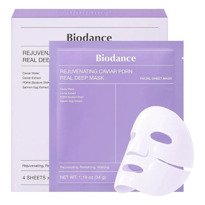 ماسک خاویار و PDRN بیودنس جوانساز و ضدچروک BIODANCE REJU CAVIAR PDRN DEEP MASK