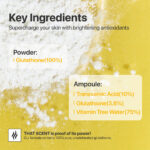 سرم گلوتاتیون و Txa ضدلک و روشن کننده قوی نامبوزین nubbuzin n5 glutathione txa dark spot ampoule concentrate - Image 7