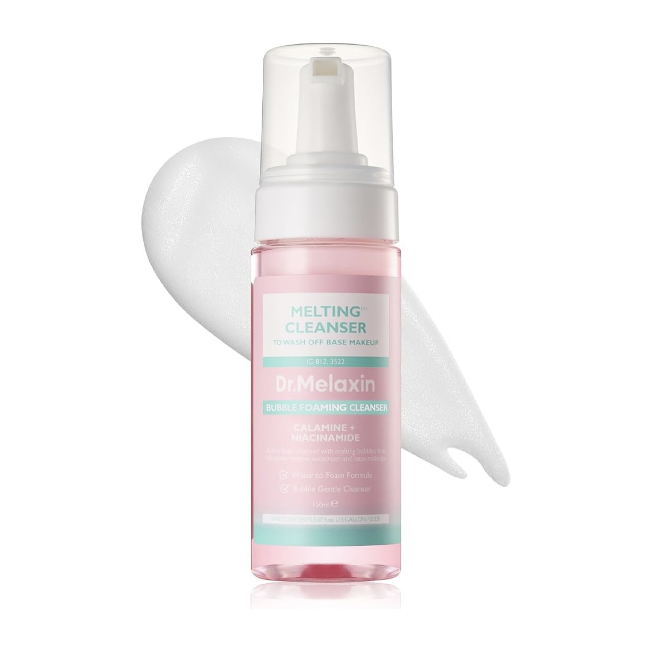 شوینده عمیق حبابی ارایش پاک کن و آبرسان دکتر ملاکسین DR.MELAXIN CLEANSER BUBBLE FOAMING CLEANSER شوینده عمیق حبابی ارایش پاک کن و آبرسان دکتر ملاکسین DR.MELAXIN CLEANSER BUBBLE FOAMING CLEANSER