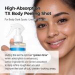 اسپری پیل شات بدن TX دکتر ملاکسین لایه بردار و روشن کننده Dr.Melaxin EXFOLIATING PEEL SHOT SPRAY - Image 2