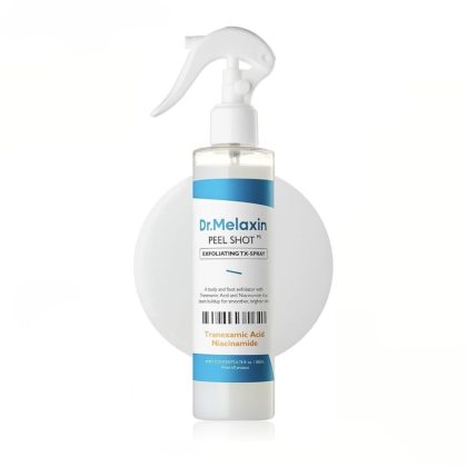 اسپری پیل شات بدن TX دکتر ملاکسین لایه بردار و روشن کننده Dr.Melaxin EXFOLIATING PEEL SHOT SPRAY